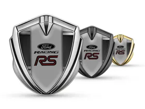 Ford Metallico Cupolato Emblema Stile Corse Finitura Lucida